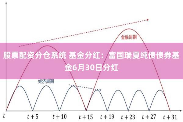 股票配资分仓系统 基金分红：富国瑞夏纯债债券基金6月30日分红